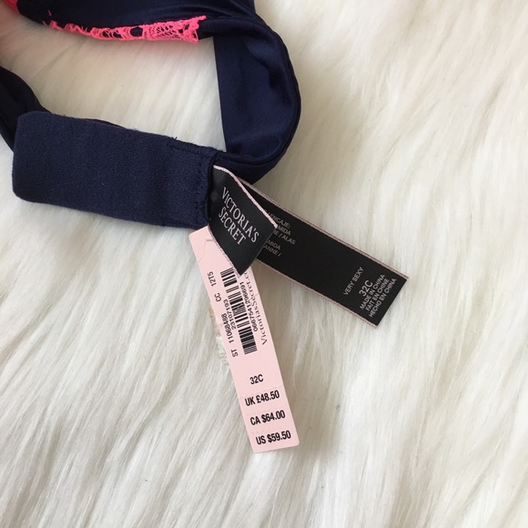 VS 34D, 32C Very Sexy Unlined Halter Bra - Picture 5 of 5